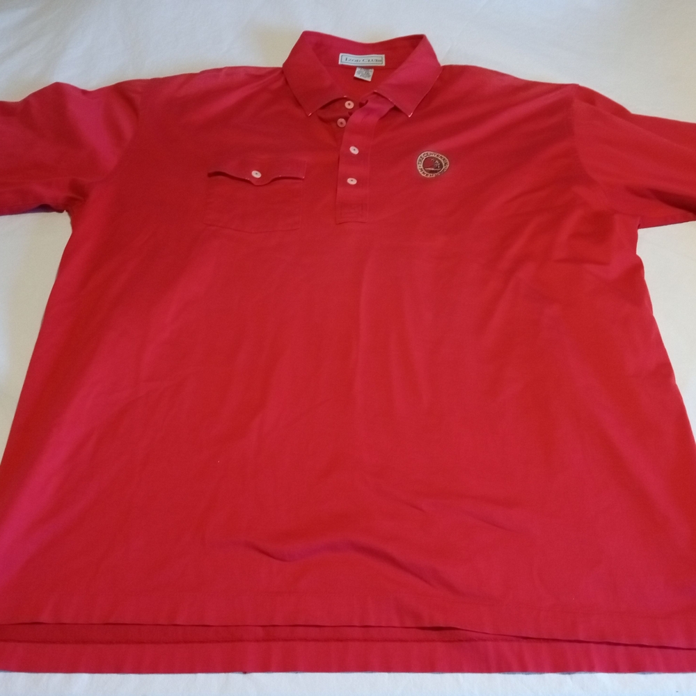Izod Vibrant Red Polo Shirt